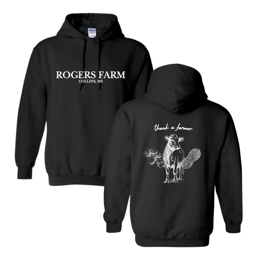 Adult - Hooded Sweatshirt (Black)