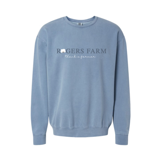 Adult - Comfort Colors Sweatshirt (Blue Jean)