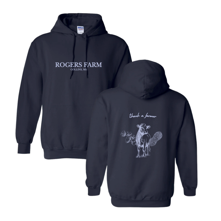Adult - Hooded Sweatshirt (Navy)