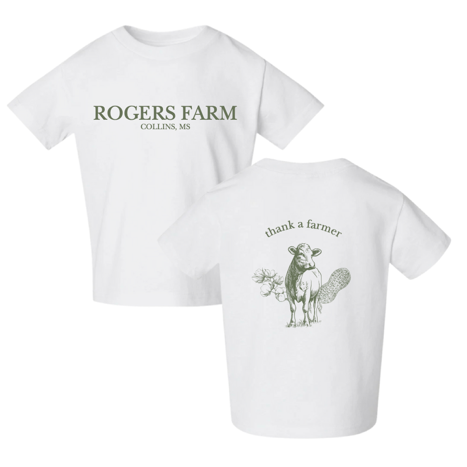 Toddler - Short Sleeve T-Shirt (White)