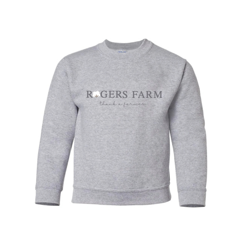 Youth - Crewneck Sweatshirt (Sport Gray)