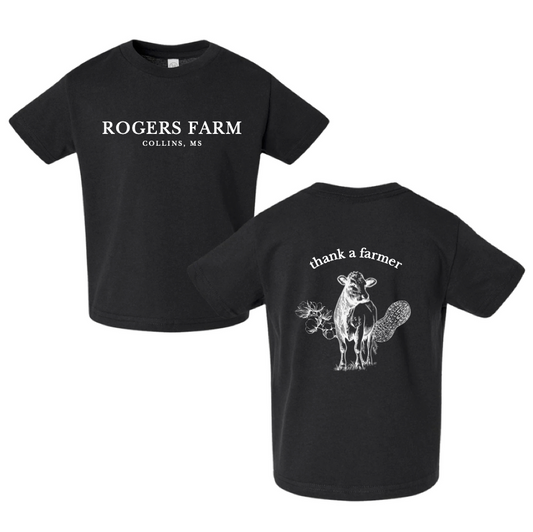 Toddler - Short Sleeve T-Shirt (Black)
