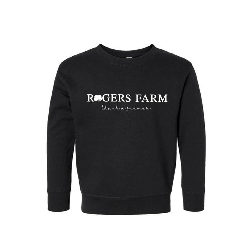 Toddler - Crewneck Sweatshirt (Black)