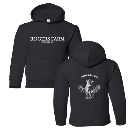 Youth - Hooded Sweatshirt (Black)