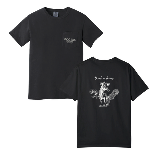 Adult - Short Sleeve Pocket T-Shirt (Black)
