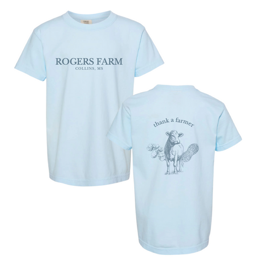 Youth - Short Sleeve T-Shirt (Chambray)