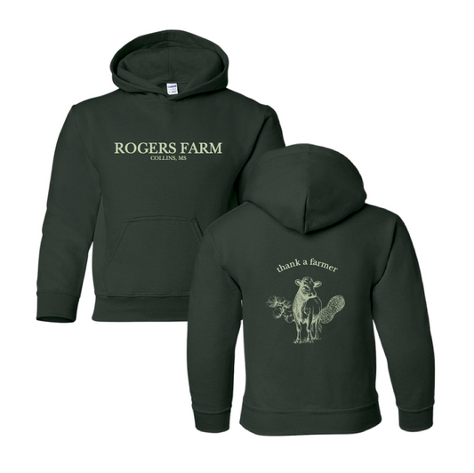 Youth - Hooded Sweatshirt (Forest)