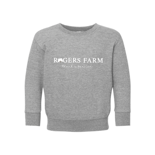 Toddler - Crewneck Sweatshirt (Heather Gray)