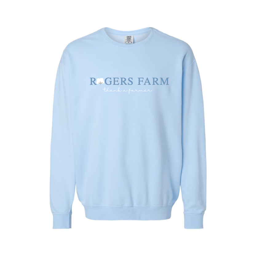 Adult - Comfort Colors Sweatshirt (Hydrangea)