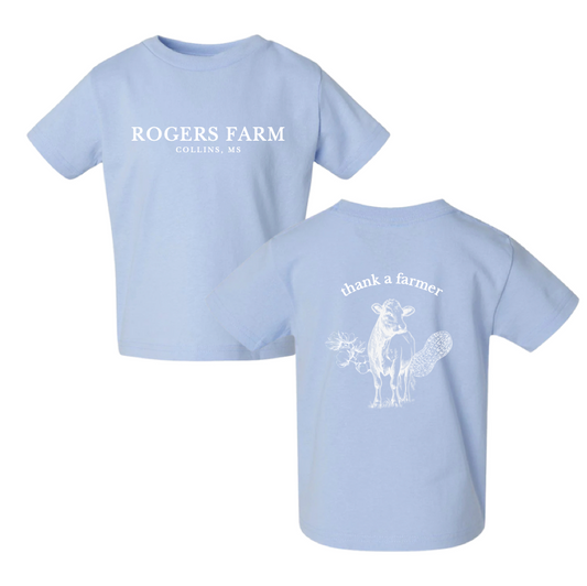Toddler - Short Sleeve T-Shirt (Light Blue)
