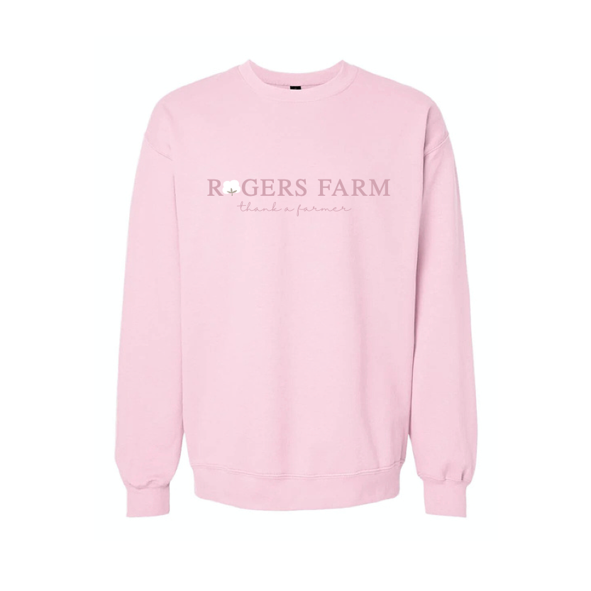 Adult - Crewneck Sweatshirt (Light Pink)
