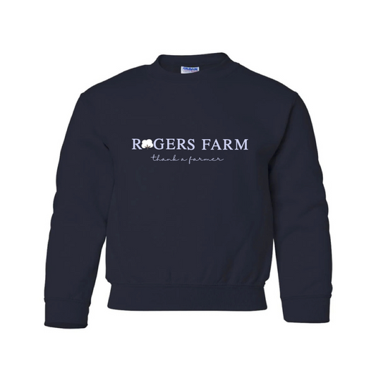 Youth - Crewneck Sweatshirt (Navy)