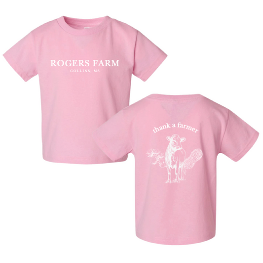 Toddler - Short Sleeve T-Shirt (Pink)