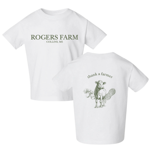 Toddler - Short Sleeve T-Shirt (White)