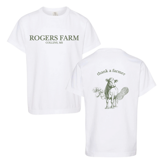 Youth - Short Sleeve T-Shirt (White)