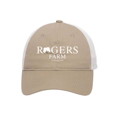 A Farmer's Favorite Hat (Khaki/White)