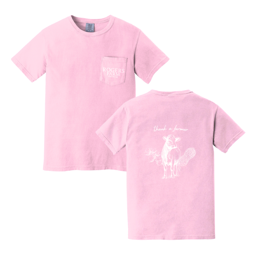 Adult - Short Sleeve Pocket T-Shirt (Blossom)