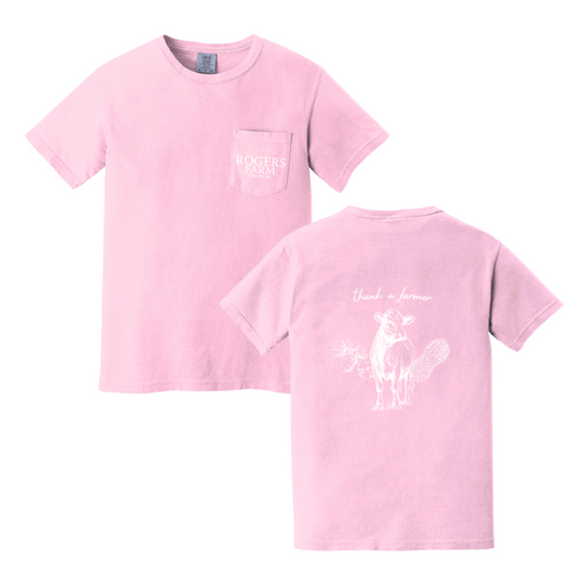 Adult - Short Sleeve Pocket T-Shirt (Blossom)
